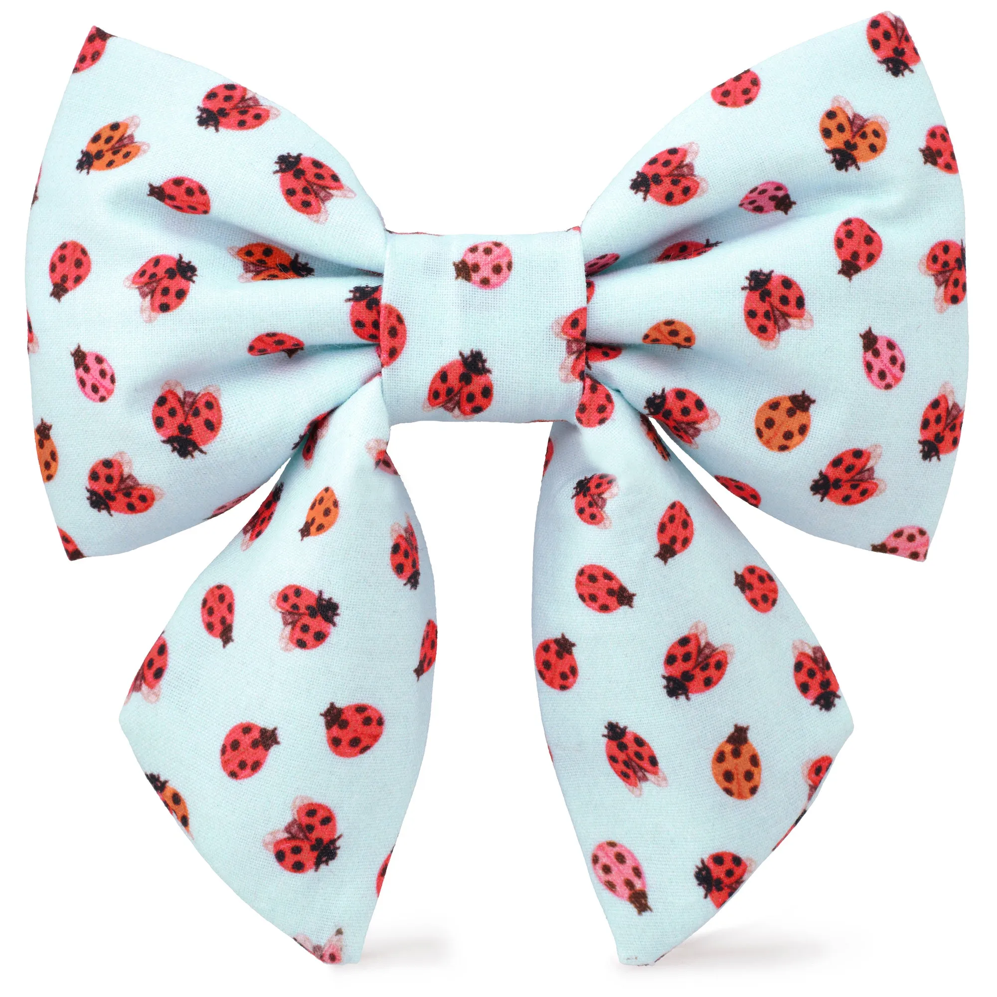 Love Bug Lady Dog Bow