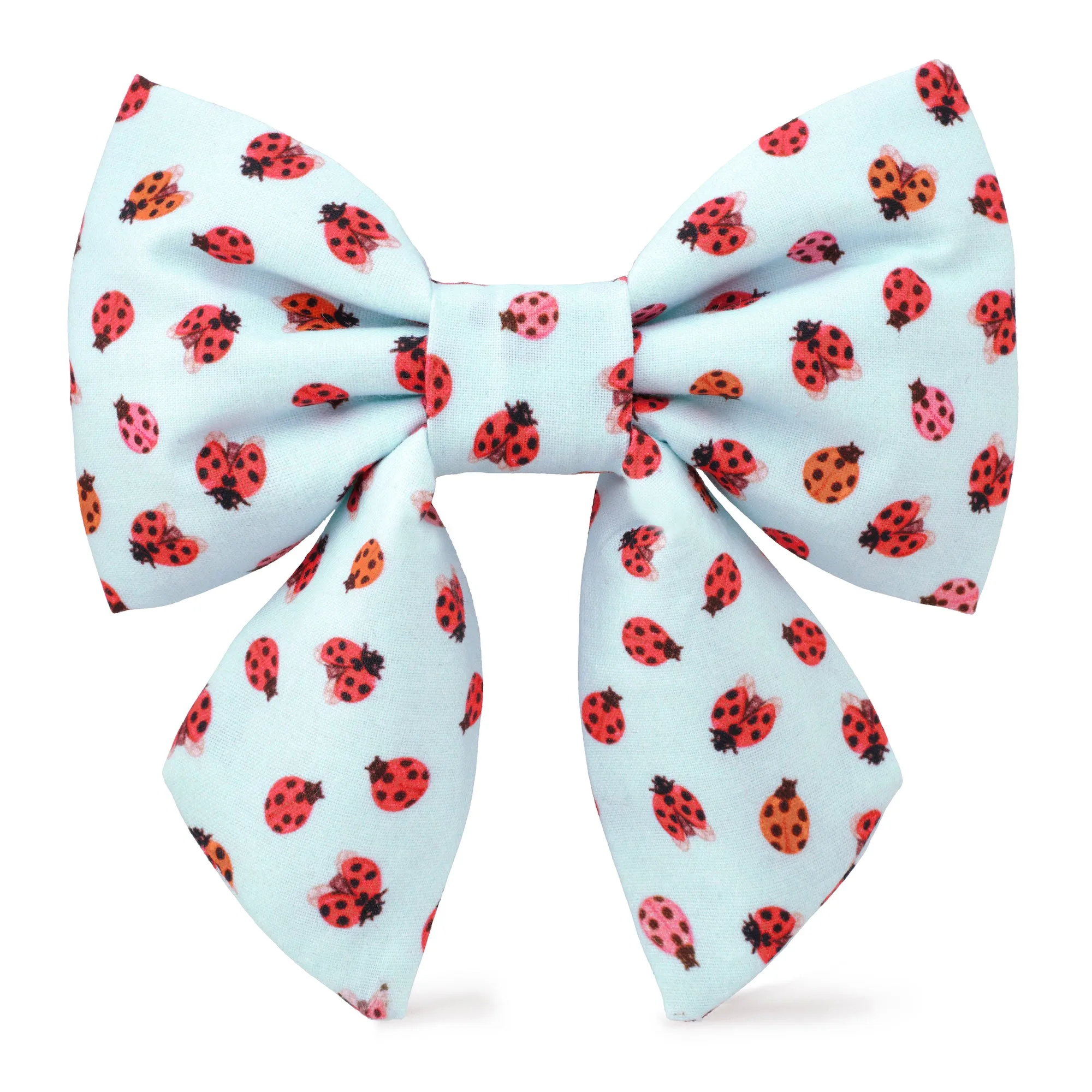 Love Bug Lady Dog Bow