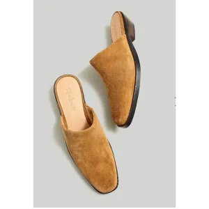 Madewell $148 Jesse Western Mule in Suede Size 10.5 NN054