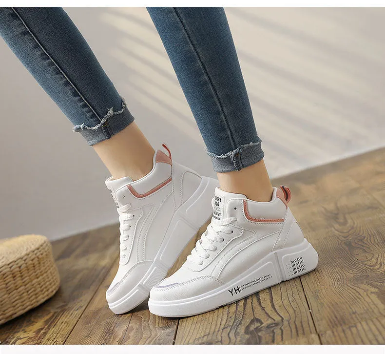 Mandy – High Women's Sneakers in Vegan Leather