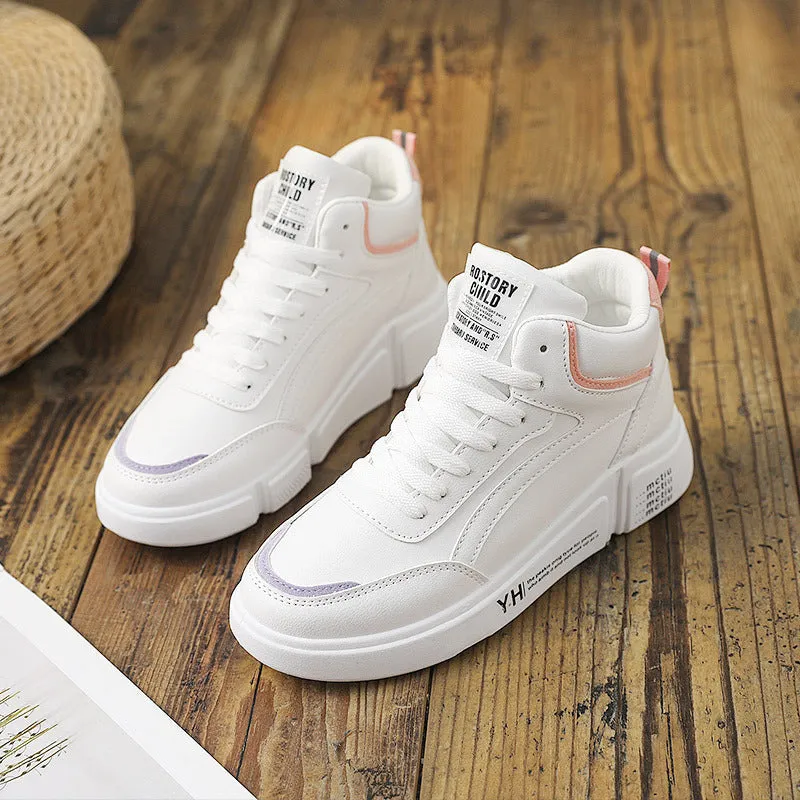 Mandy – High Women's Sneakers in Vegan Leather