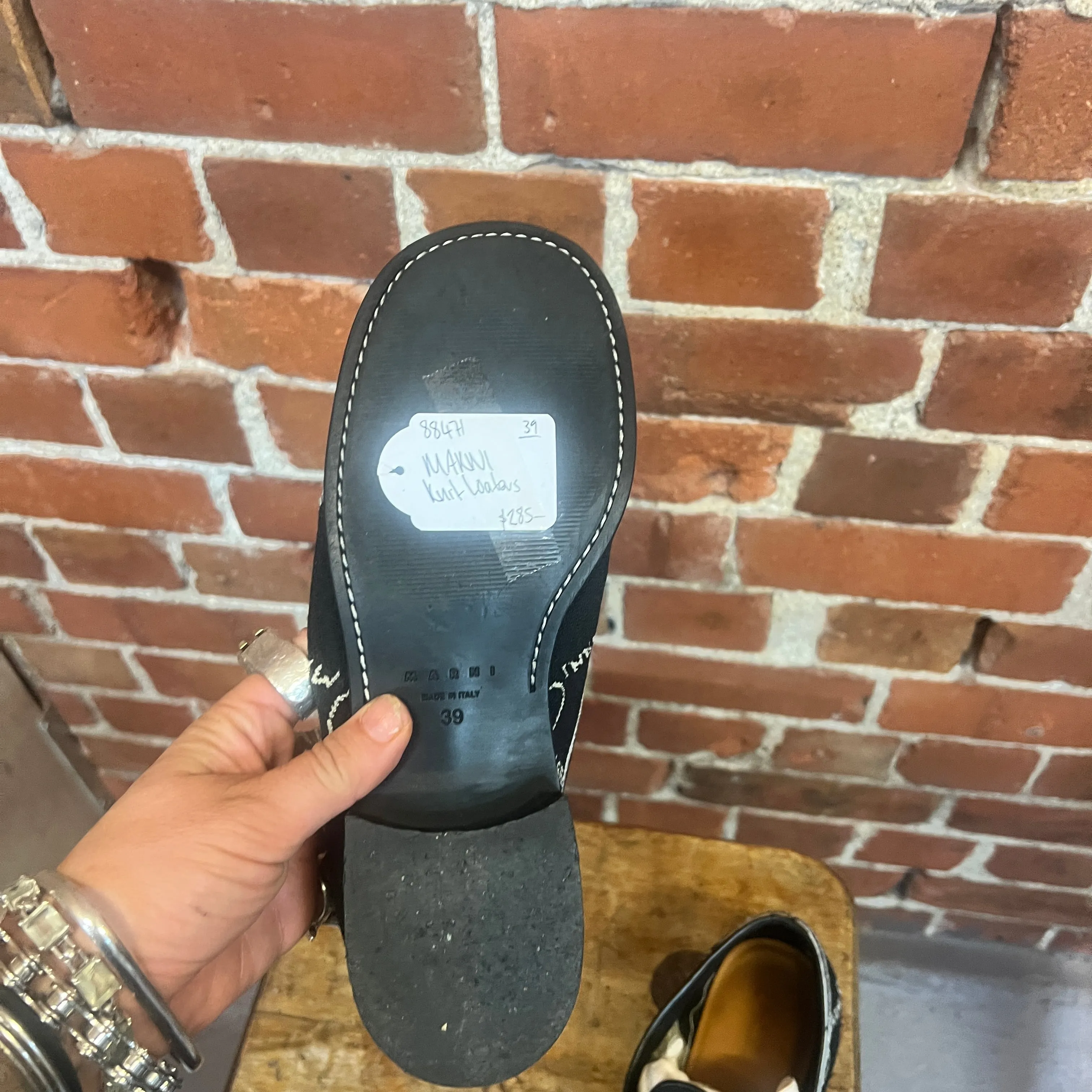 MARNI fabric loafers 39