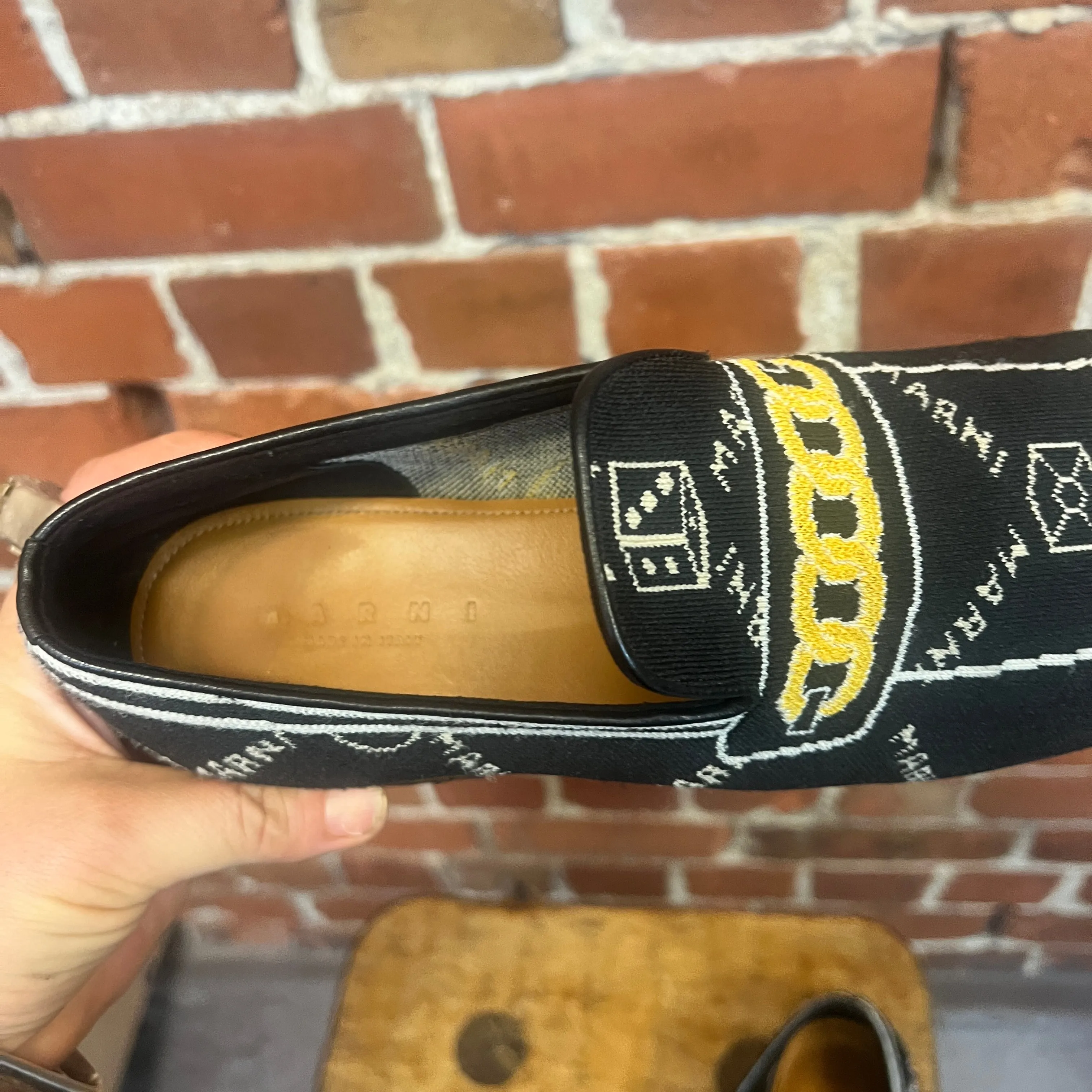 MARNI fabric loafers 39