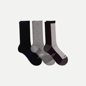 Men's Crew Classics: 3-Pack Mid-Weight Comfort Socks