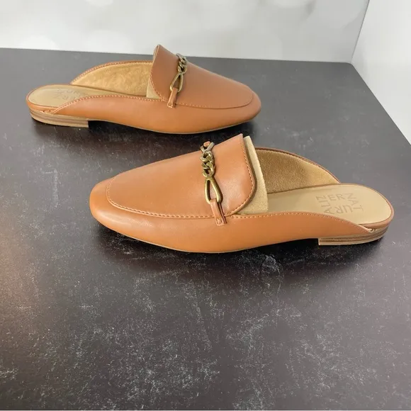 NATURALIZER Kayden-Mule Mules Women’s English Tea Faux Leather