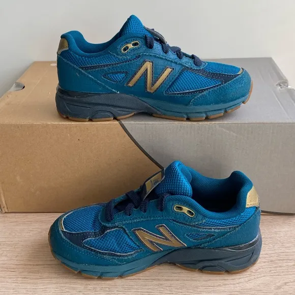 New Balance 990 “Blue Sapphire” Kids Sneakers - SZ 12 C
