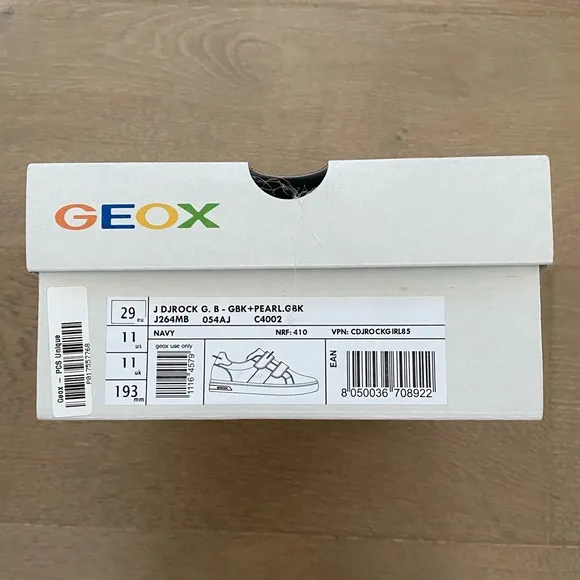 NEW Geox DJRock sneakers
