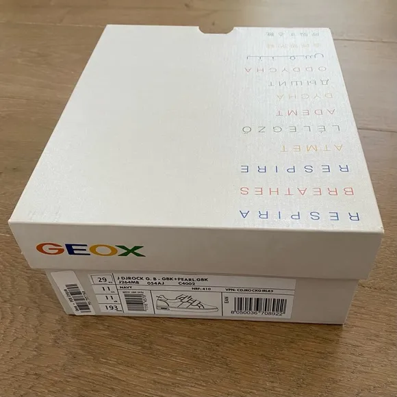 NEW Geox DJRock sneakers