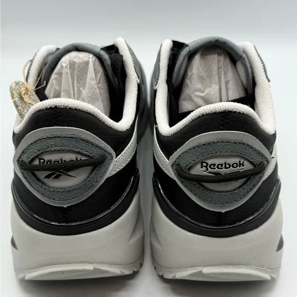 NEW Reebok Forte Racer Men's Black Gray Sneakers