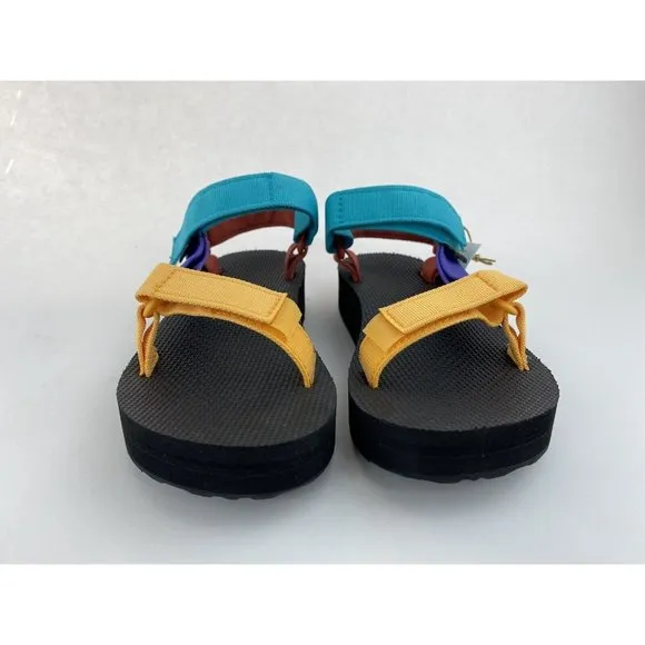 NEW Teva Midform Universal Multi Color Women's Sandals Straps Colorblock Strappy