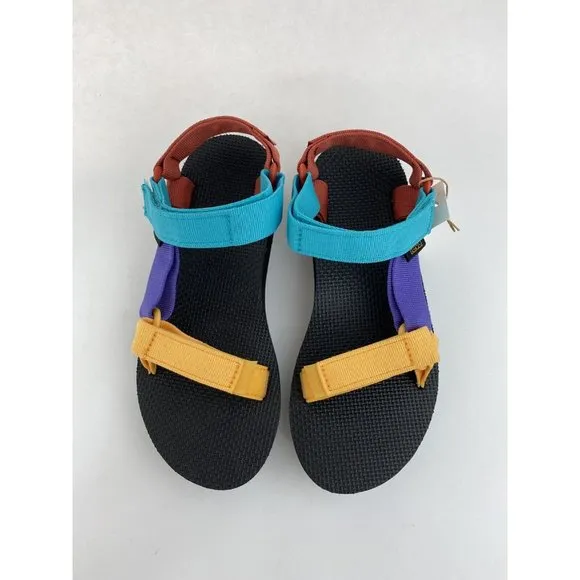 NEW Teva Midform Universal Multi Color Women's Sandals Straps Colorblock Strappy