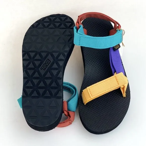NEW Teva Midform Universal Multi Color Women's Sandals Straps Colorblock Strappy