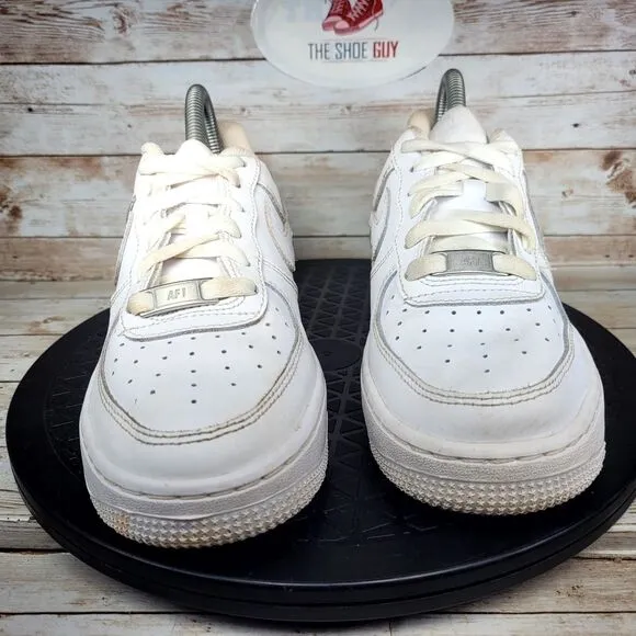 Nike Air Force 1 Youth 5Y/Women Size 6.5 Low White 2018 Athletic Shoes