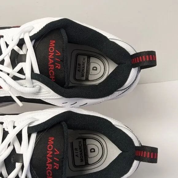 Nike Air Monarch IV Sneakers, White/Black, Men's 10.5 M
