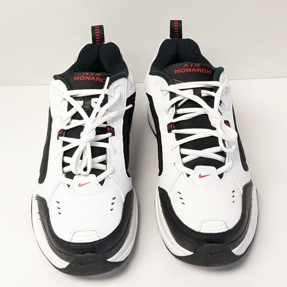 Nike Air Monarch IV Sneakers, White/Black, Men's 10.5 M