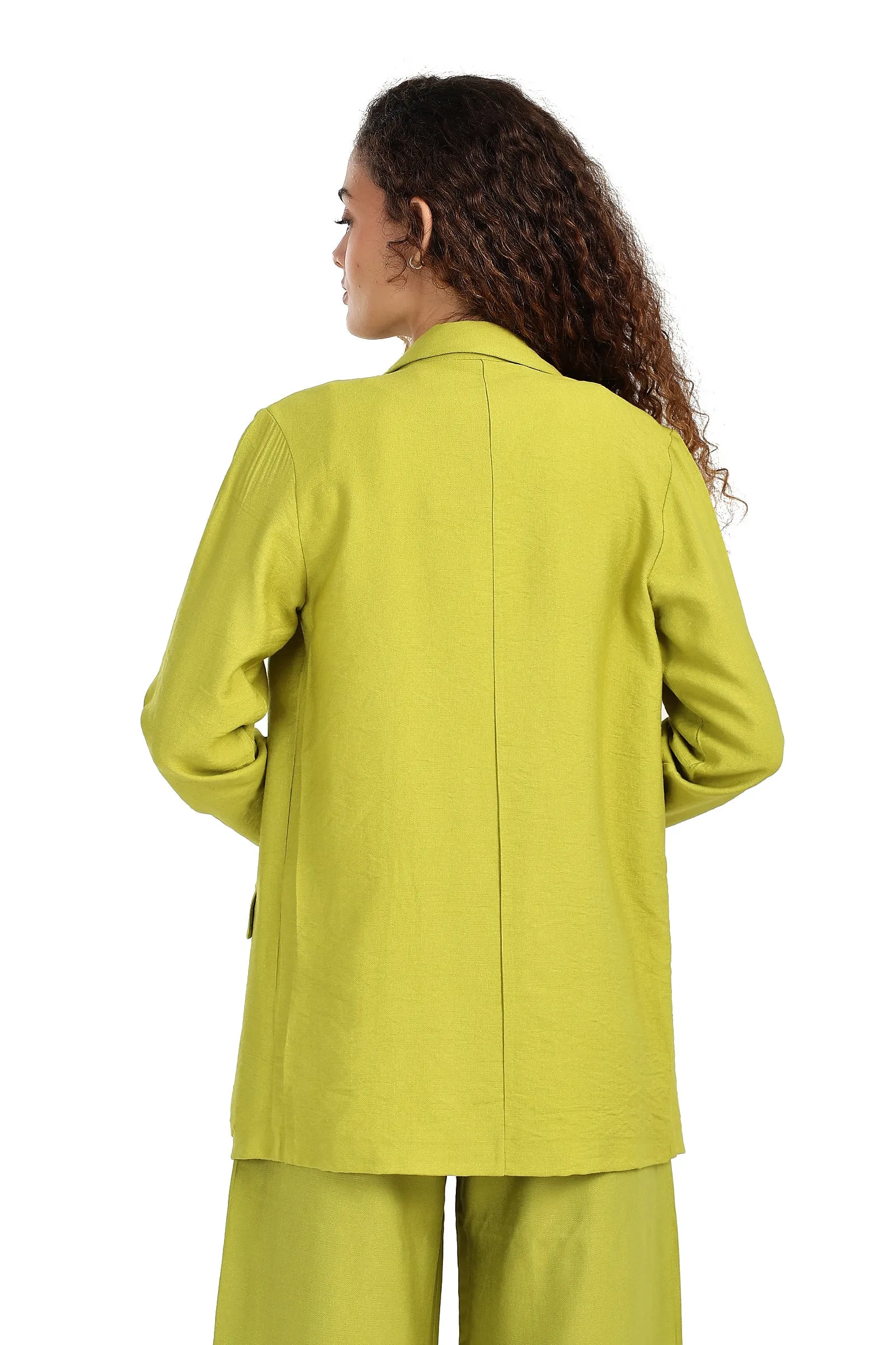 Notch Collar Lounge Blazer