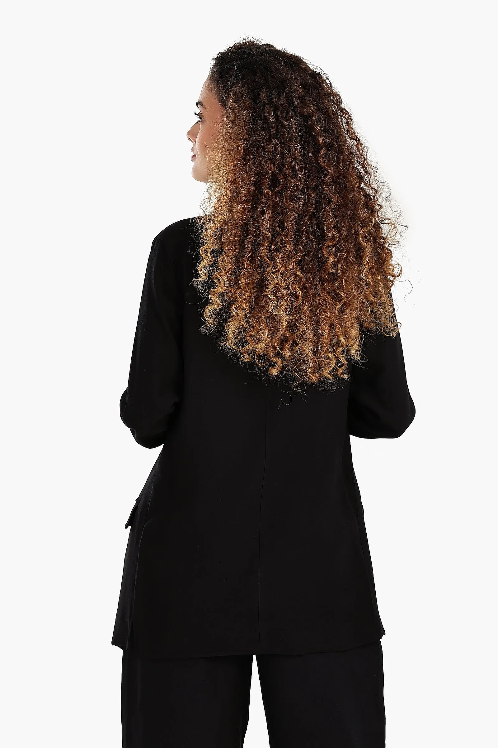 Notch Collar Lounge Blazer