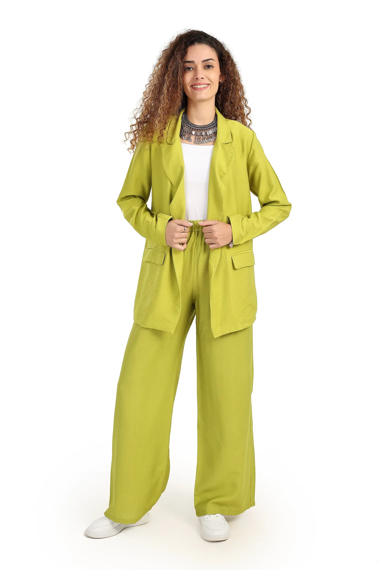 Notch Collar Lounge Blazer