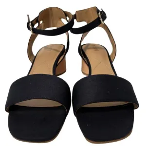 NWT NYDJ Padded Insole Slingback Ankle Strap Women's Size 8 Denim Blue