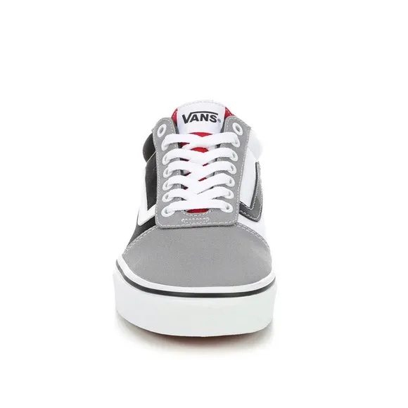 NWT Vans Ward Color Block Grey/White Sneakers Womens Size 7.5 Men’s 6