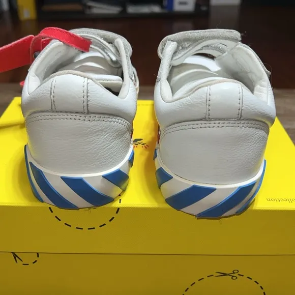Off white sneakers size 4y