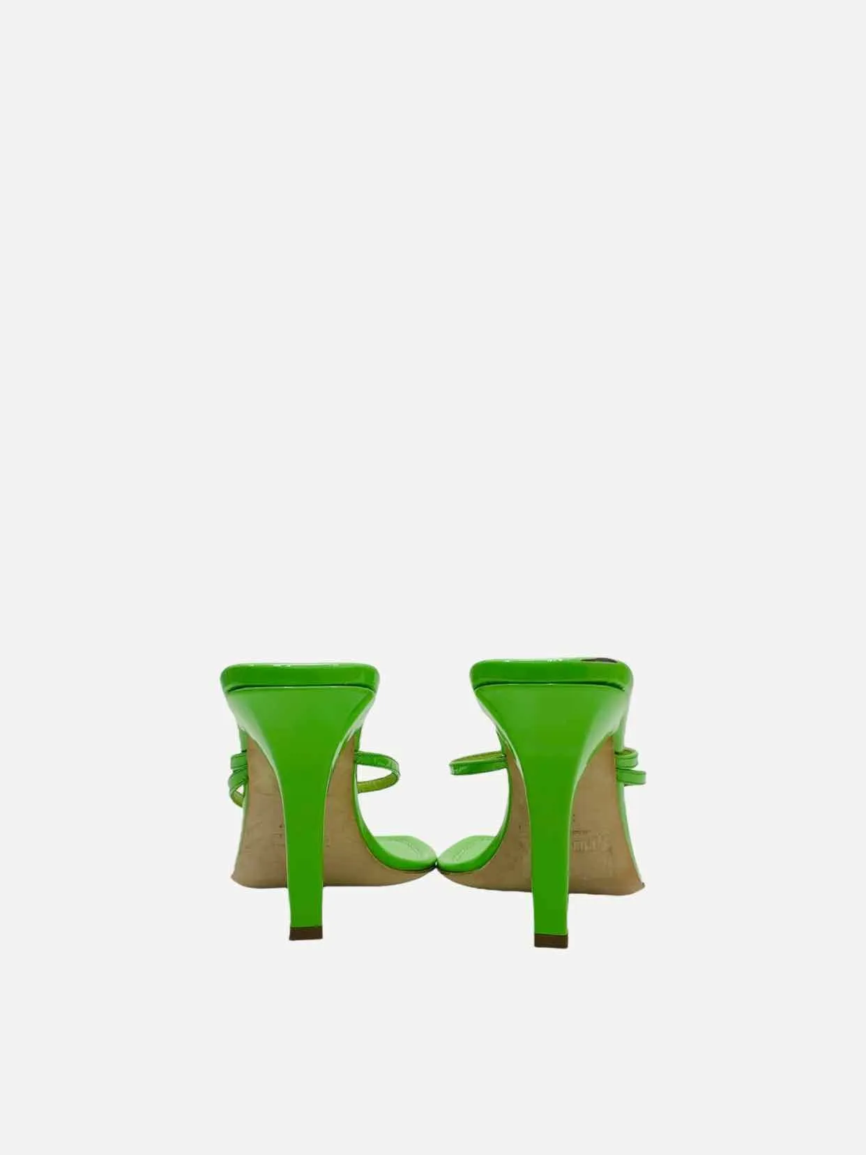 PARIS TEXAS Green Mules 38.5