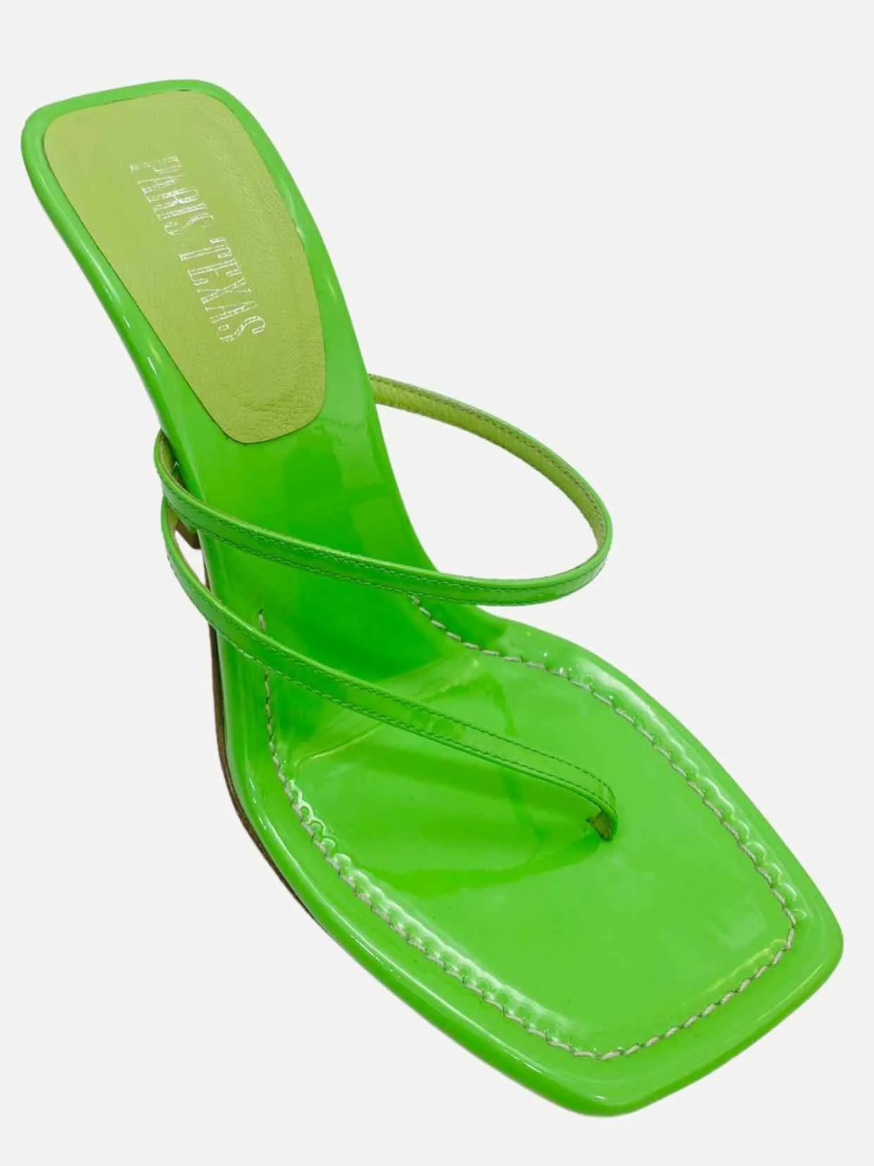 PARIS TEXAS Green Mules 38.5
