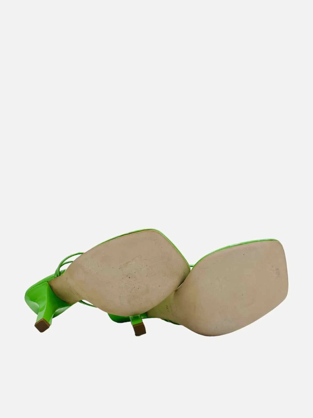 PARIS TEXAS Green Mules 38.5