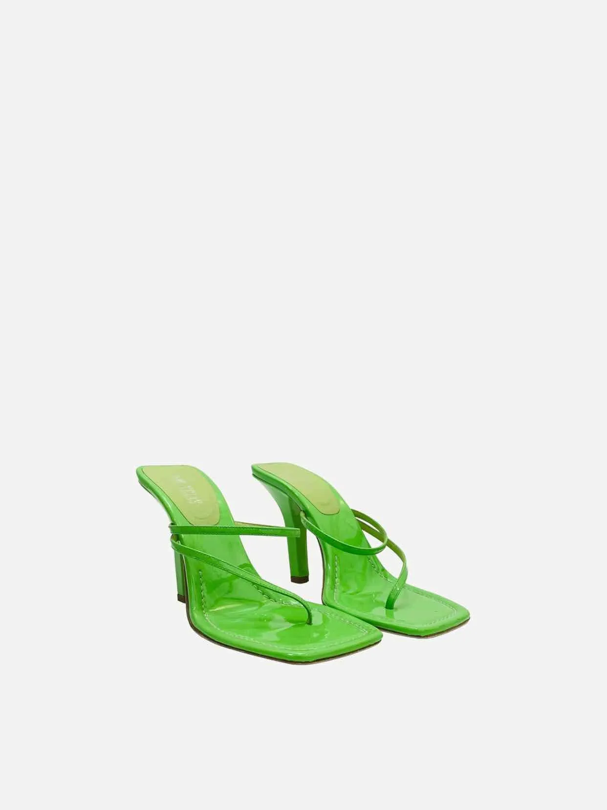 PARIS TEXAS Green Mules 38.5