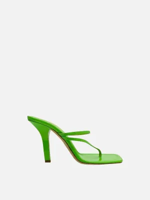 PARIS TEXAS Green Mules 38.5