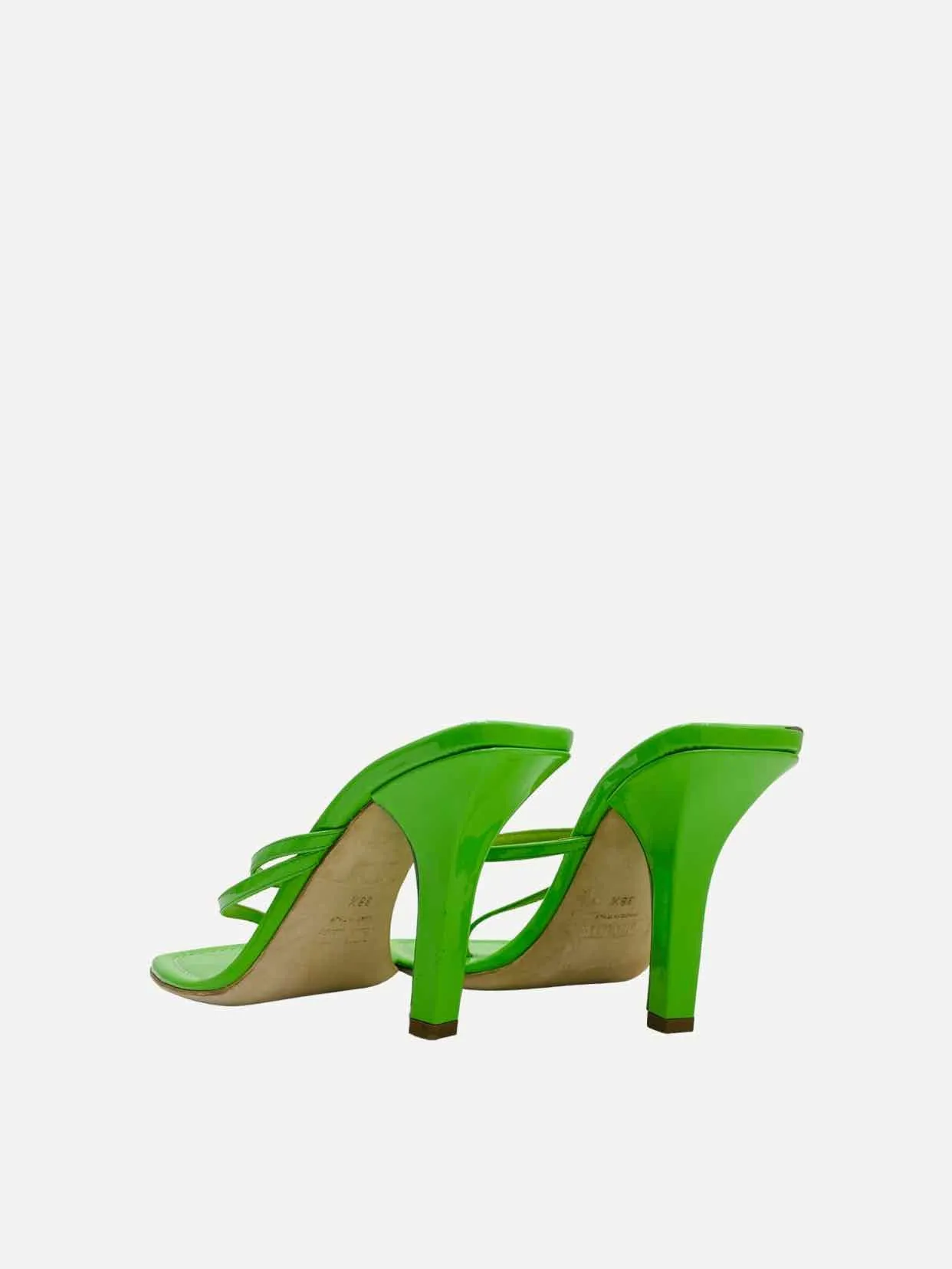 PARIS TEXAS Green Mules 38.5