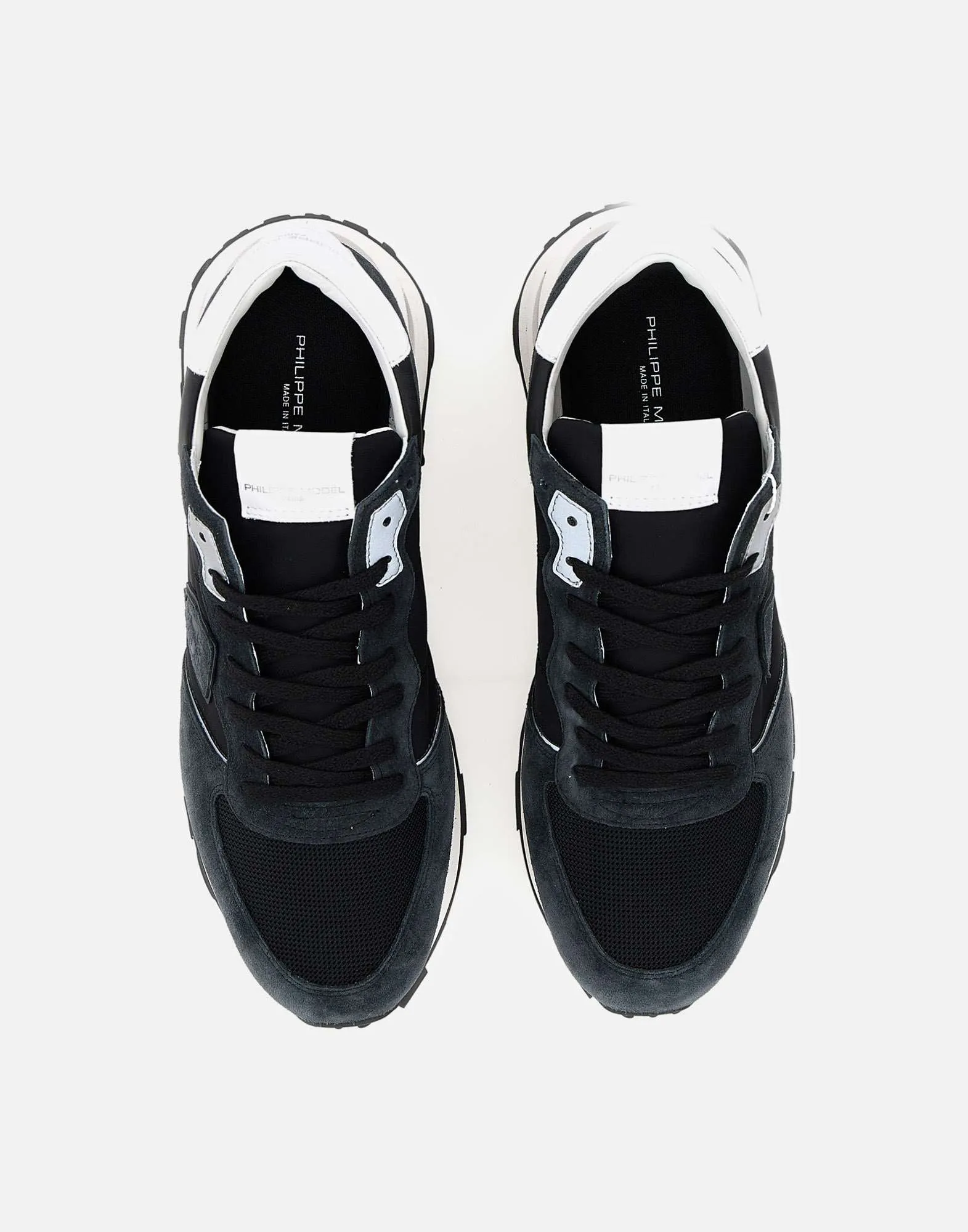Philippe Model Tropez Black Technical Sneakers