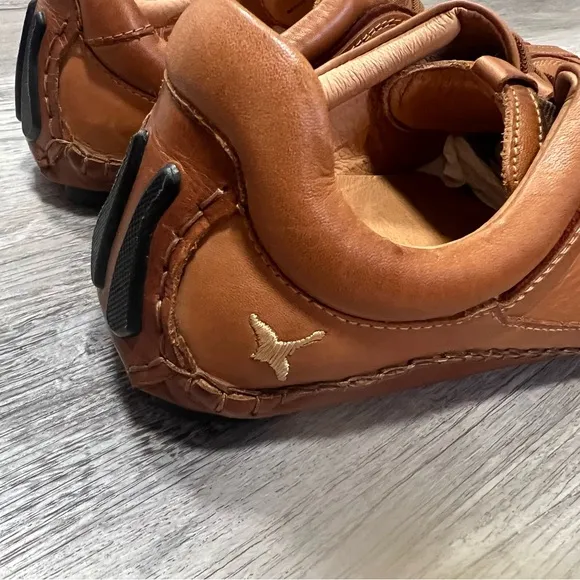 PIKOLINOS Tan Leather Drivers Loafers with Moccasin Design Slip On  Size 10
