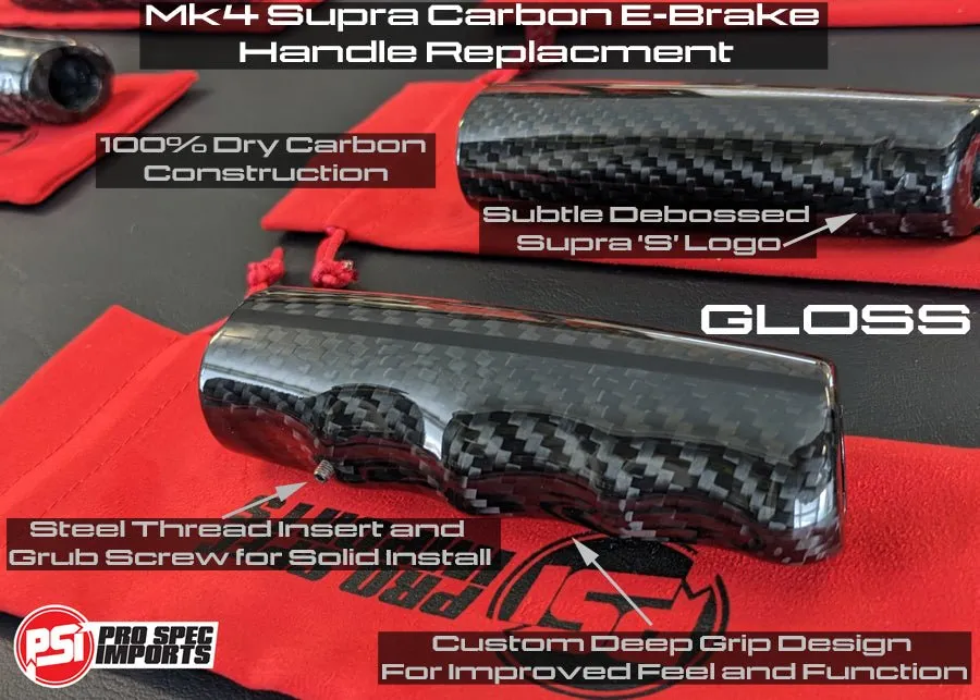 *PRE-ORDER* Carbon Fibre Mk4 / A80 Supra Handbrake / Park Brake / Ebrake Handle Replacement