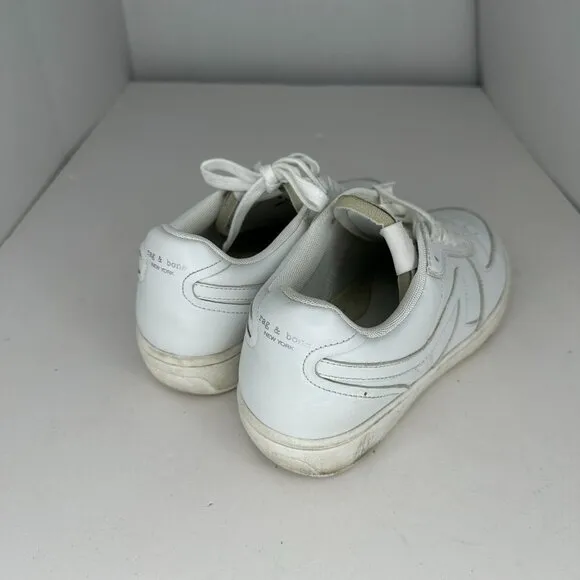Rag and Bone‎ Retro Court Leather Sneaker Lace Up Sz 7 US Men