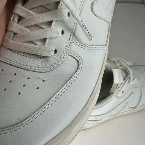 Rag and Bone‎ Retro Court Leather Sneaker Lace Up Sz 7 US Men