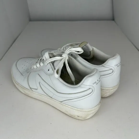 Rag and Bone‎ Retro Court Leather Sneaker Lace Up Sz 7 US Men