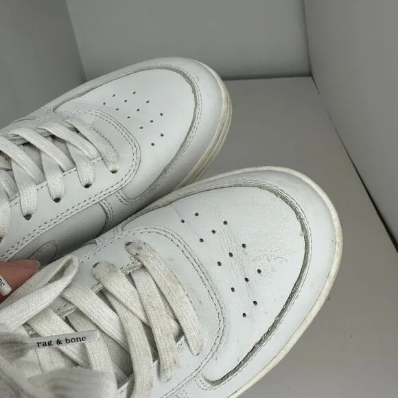 Rag and Bone‎ Retro Court Leather Sneaker Lace Up Sz 7 US Men