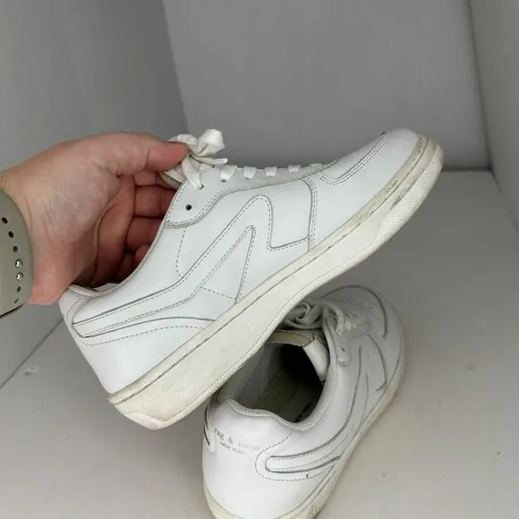 Rag and Bone‎ Retro Court Leather Sneaker Lace Up Sz 7 US Men