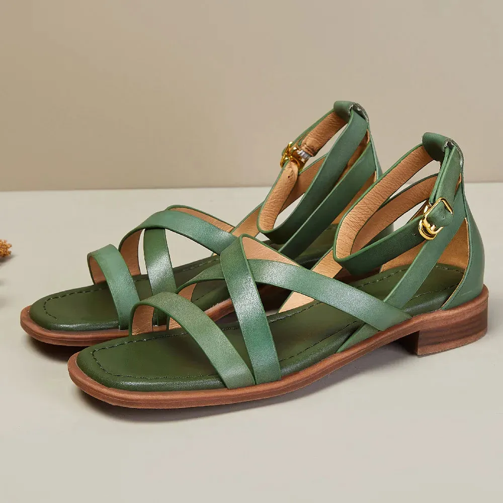 Ravello Crosswalk Orthopedic Leather Sandals