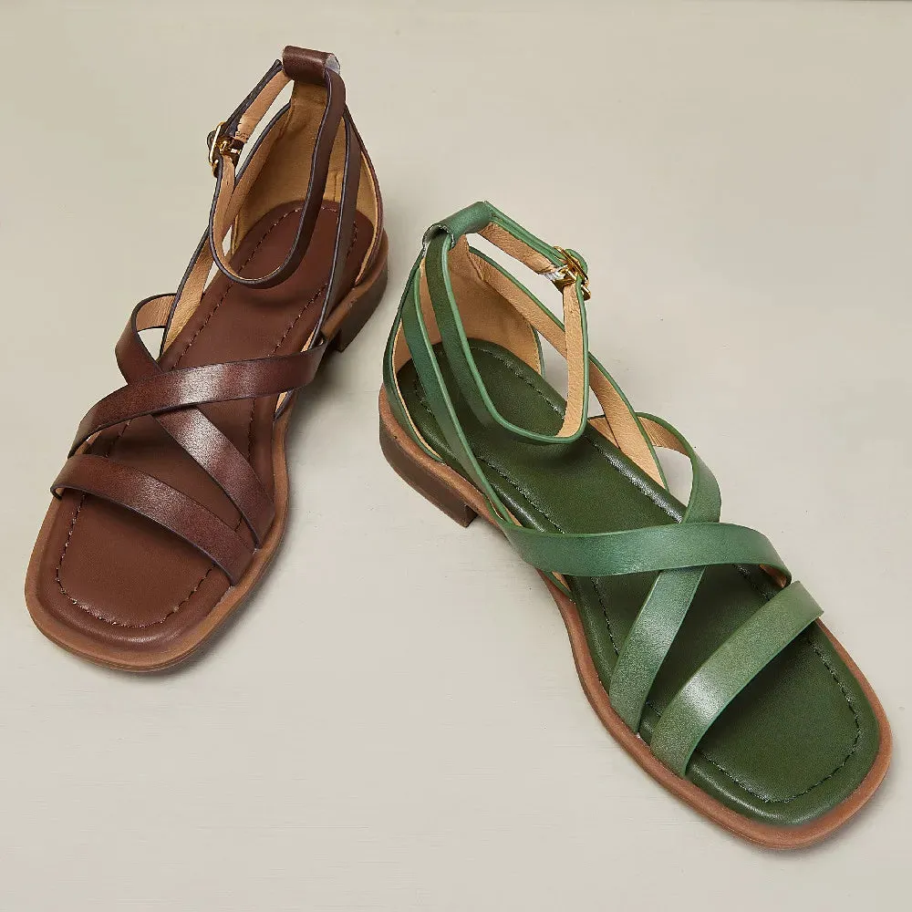 Ravello Crosswalk Orthopedic Leather Sandals