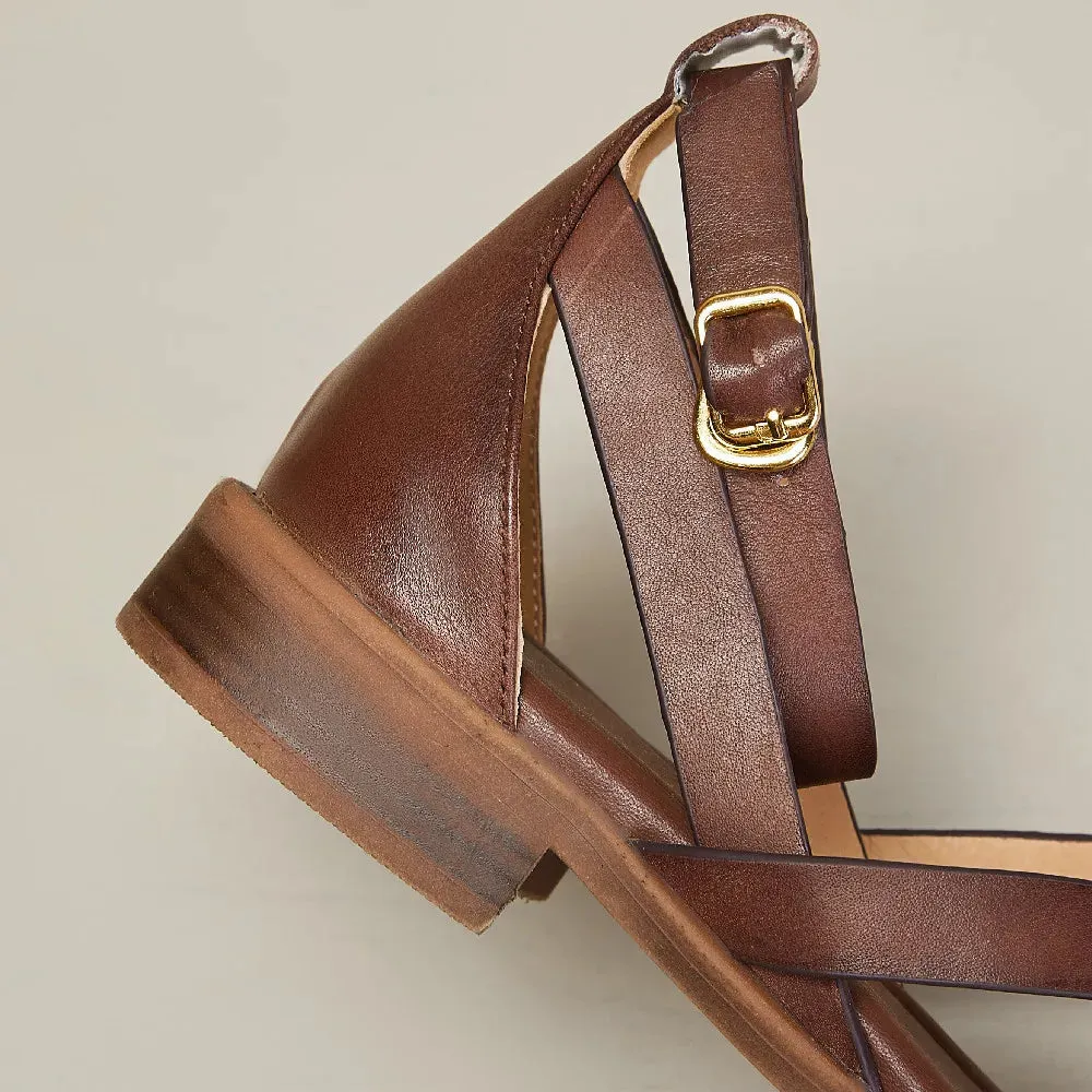 Ravello Crosswalk Orthopedic Leather Sandals