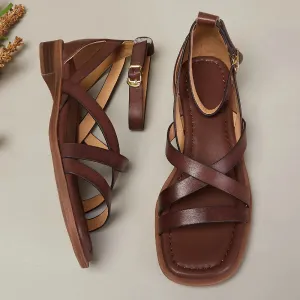 Ravello Crosswalk Orthopedic Leather Sandals