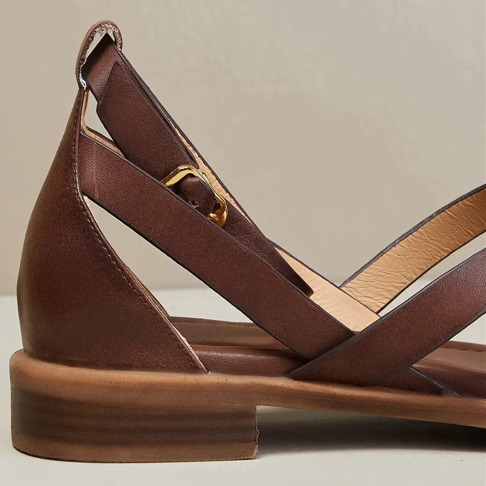 Ravello Crosswalk Orthopedic Leather Sandals