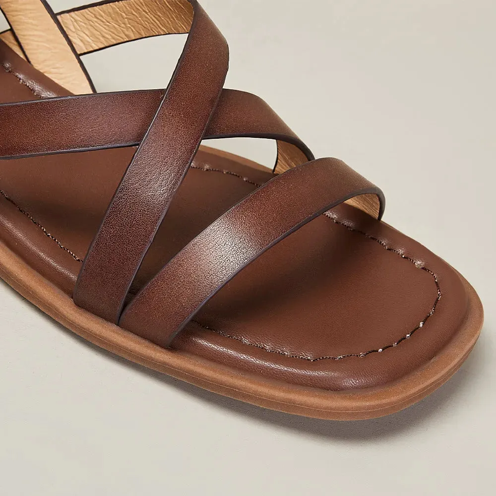 Ravello Crosswalk Orthopedic Leather Sandals