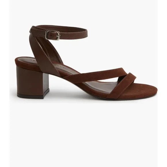 REBECCA ALLEN the block Sandy ankle strap sandals size 36.5