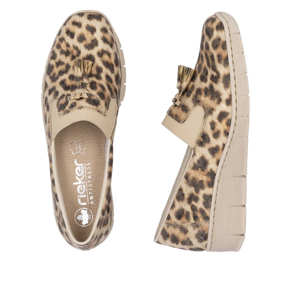 Rieker 53751-20 Beige Casual Shoes