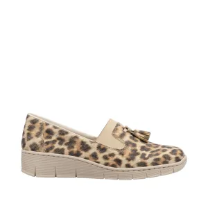 Rieker 53751-20 Beige Casual Shoes