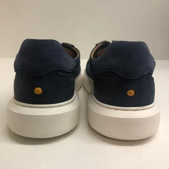 Samuel Hubbard Sunset Sneaker Navy Blue Leather Nubuck Size M 8 / W 10 / EU 41