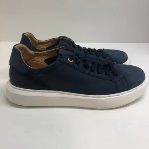 Samuel Hubbard Sunset Sneaker Navy Blue Leather Nubuck Size M 8 / W 10 / EU 41